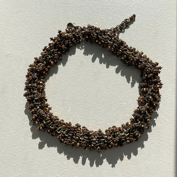 Sparkly, chunky, glamorous statement necklace - Picture 2 of 3